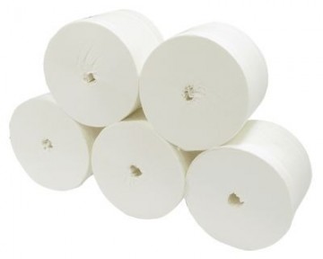 Toiletpapier coreless 900 vel wit zonder huls 2 laags 36pcollie 01425 0202