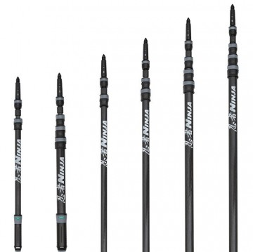 Unger ninja carbon pole overview all lenghts 1